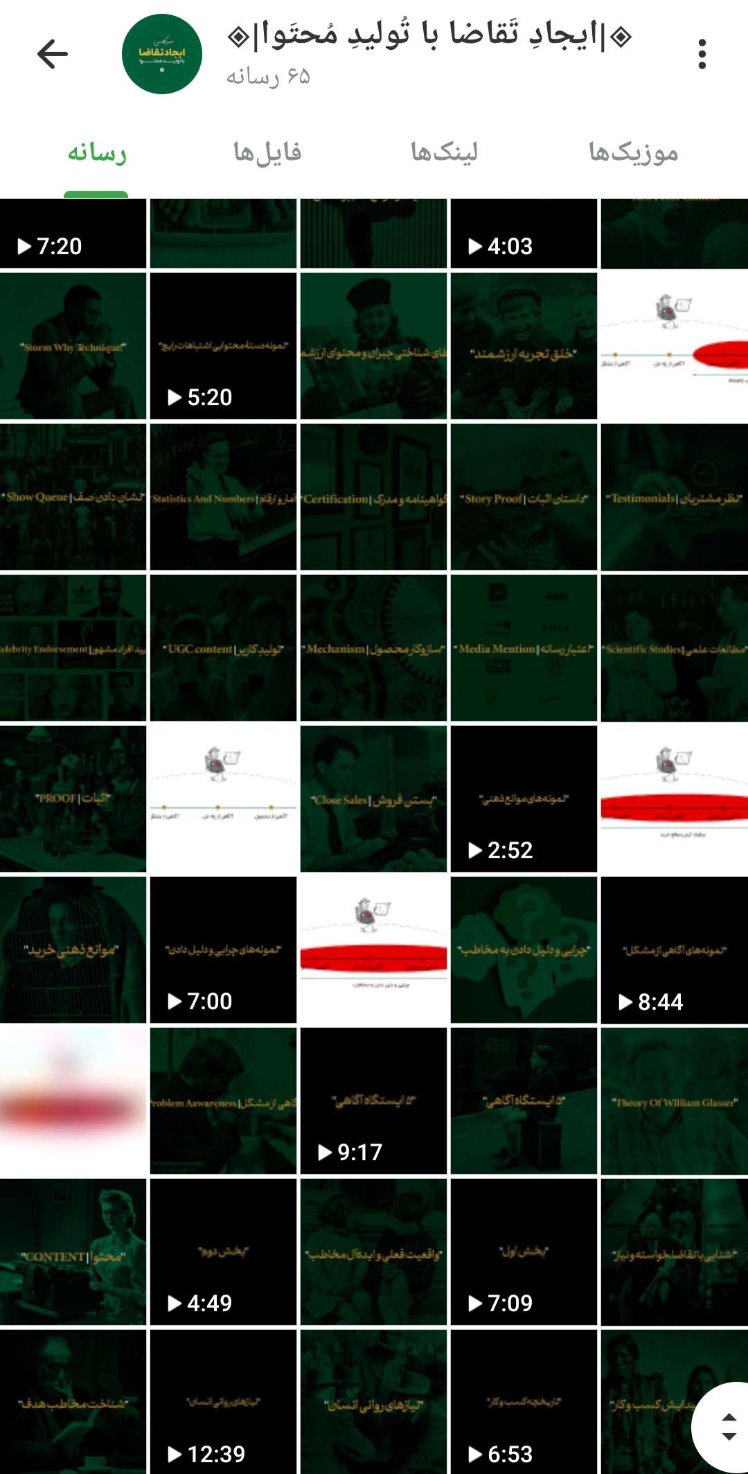 مسترکلاس ایجاد تقاضا با تولید محتوا